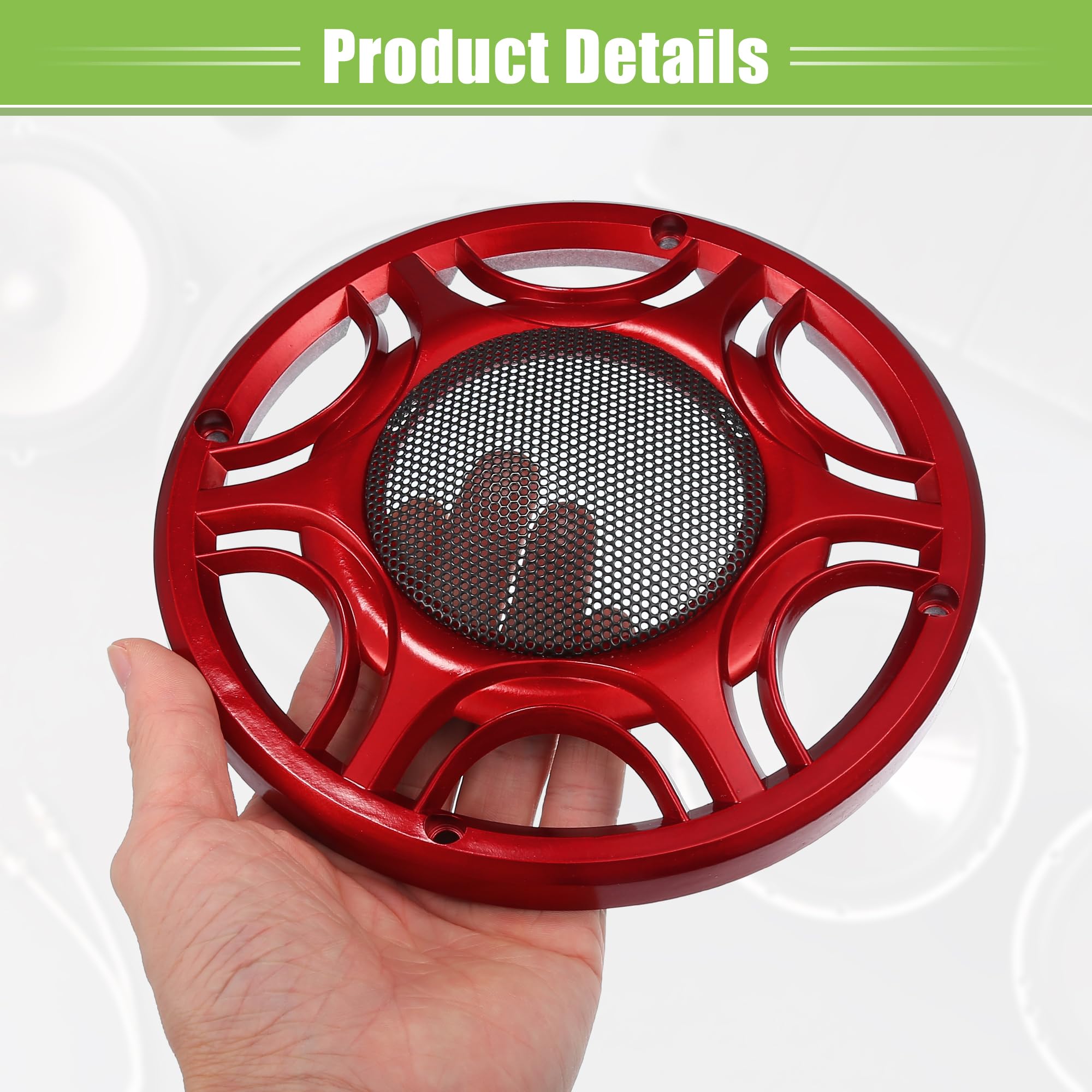 Auto Lautsprecher Gitter 6,5 Zoll - Schutz Für Deine Soundsystem