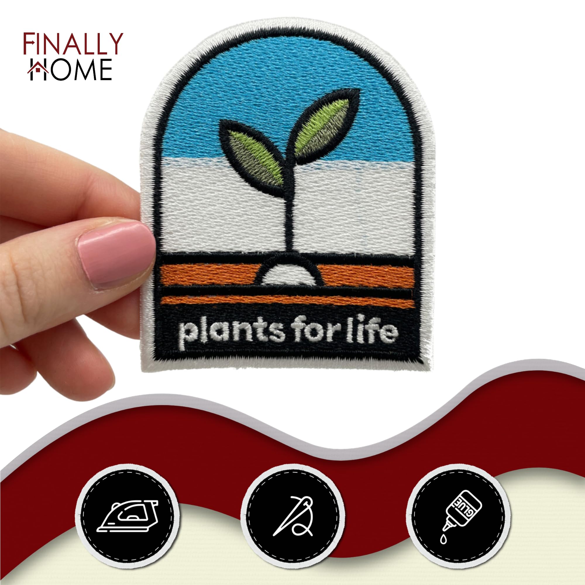Set 2 Patch toppa sottoaquila hog - LIFE MEMBER - grande e piccola