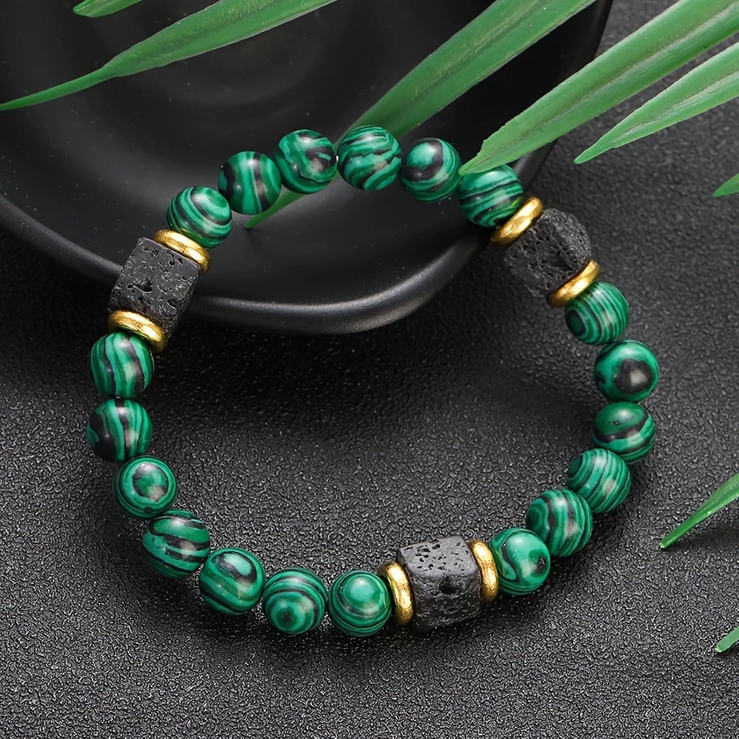 Money Bracelet Money Bracelets for Women Jade Stone Wealth Attraction Protection Good Luck Bracelet Feng Shui Crystal Tiger Eye Bracelets Spiritual Friend Birthday Jewelry Gifts - Image 4