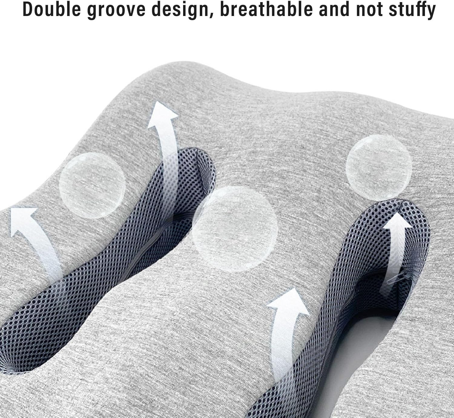 Leg Elevation Pillow, Memory Foam Leg Pillow Leg Rest Wedge Foot Elevation Pillows for Swelling, Memory Foam Bed Leg Support Pillow with Washable Cover for Sleeping