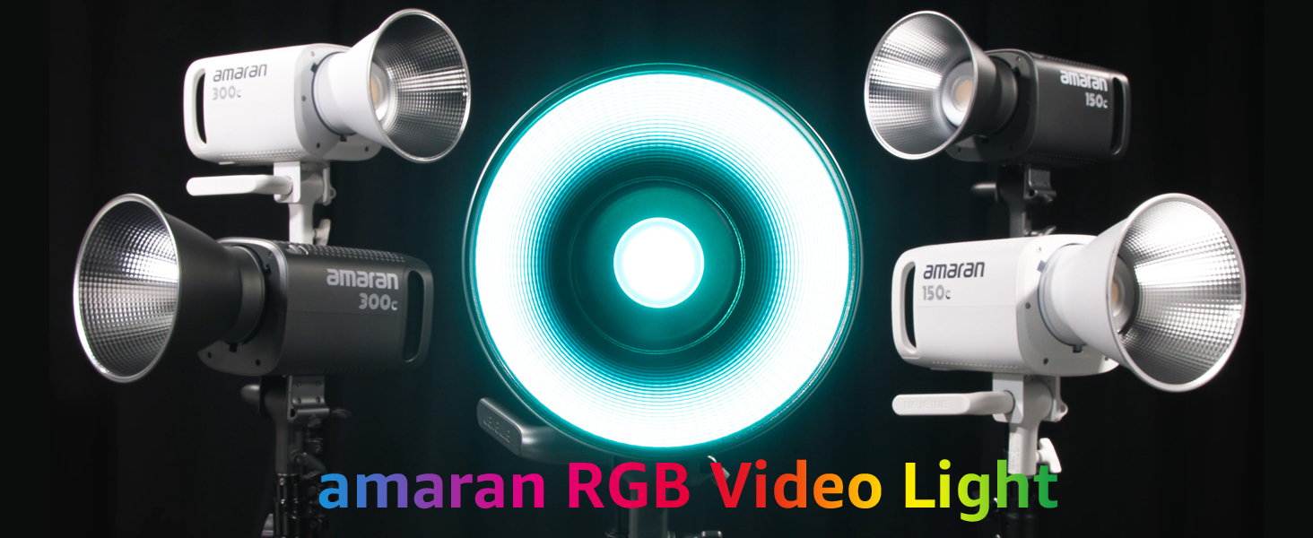 Amazon.com : Amaran 300c RGB LED Video Light,Bowen Mount, 2,500K