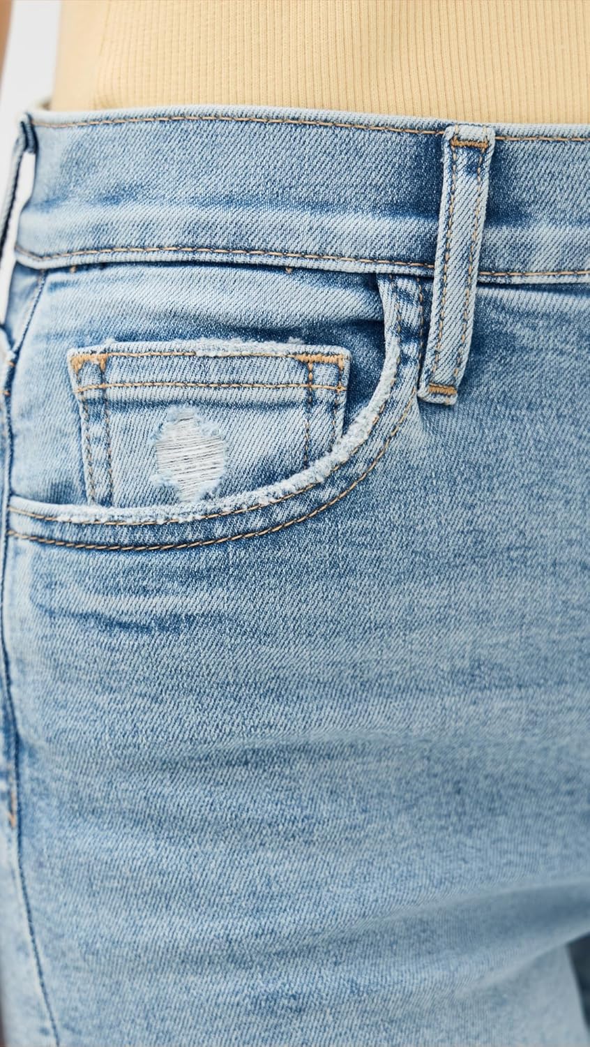 Joe's Jeans The Blake Cropped Wide Leg with Cut Hem - Image 6