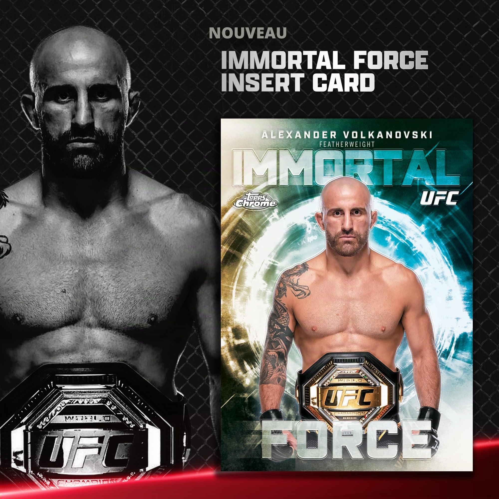 Topps Chrome UFC 2026 – Scellé en Usine – Boîte économique