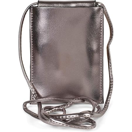 Bn Borse Per Telefono Donna - Borsa A Tracolla Leggera In Nylon, Multifunzionale, Con 2 Tasche, 17x10 Cm, Per Uscire E Viaggiare