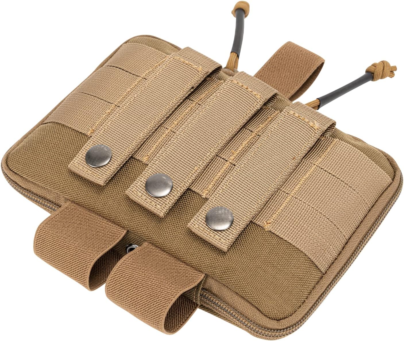 Medical Pouch for Tactical/Duty Belt MOLLE Vest/Pack EMT First Aid Pouch IFAK Utility Pouch Trauma Kit Organizer w/Tourniquet Holder - Image 3