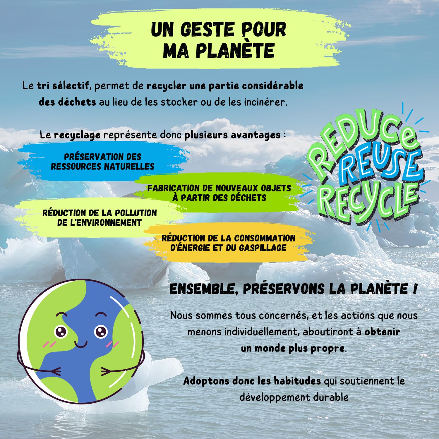 Poubelle Compost Cuisine 9L avec Couvercle - Seau Compost sous Evier