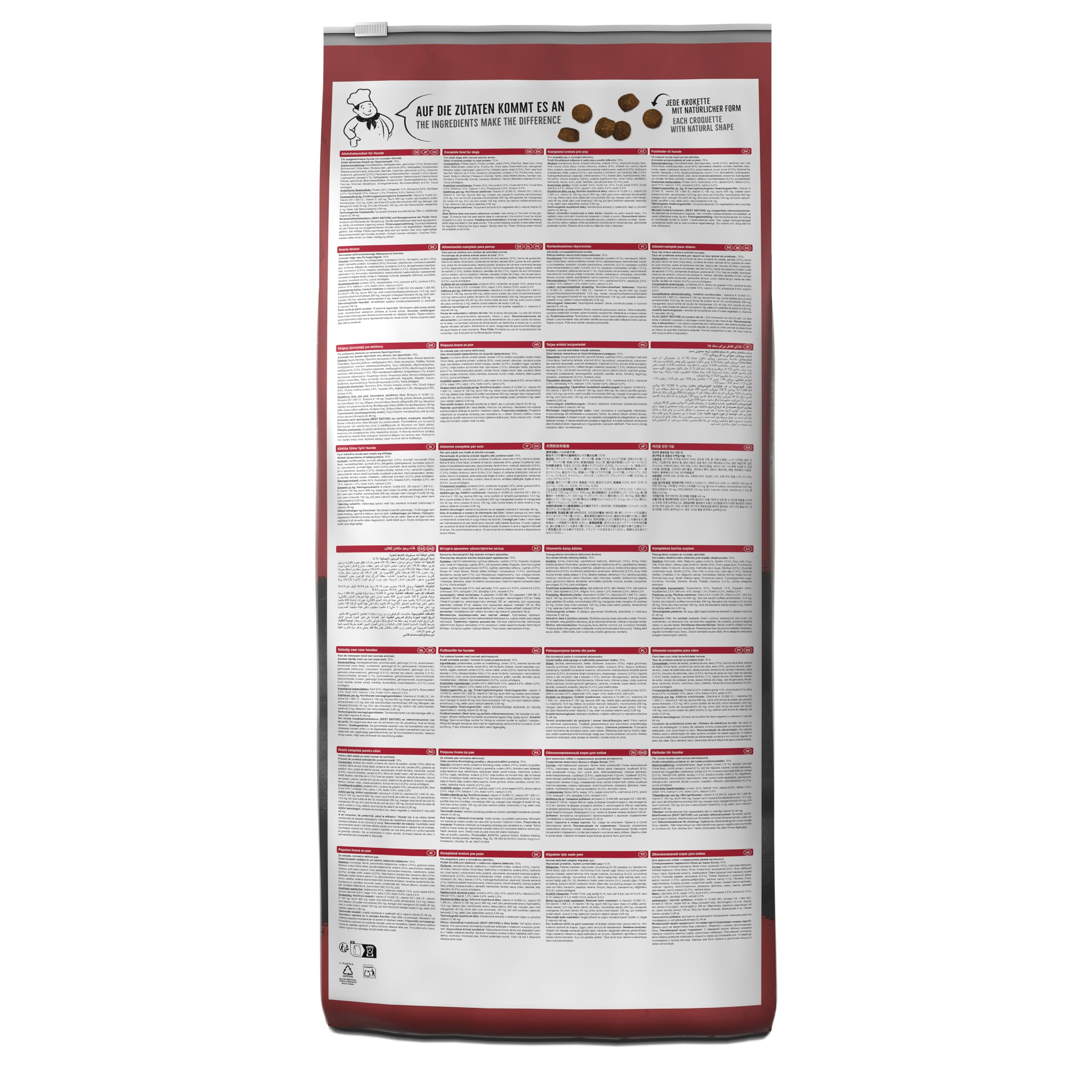 BELCANDO Baseline Ranger [12,5kg] Getreidefreies Trockenfutter für Hunde | Alleinfuttermittel für Erwachsene Hunde | Geeignet für alle Rassen