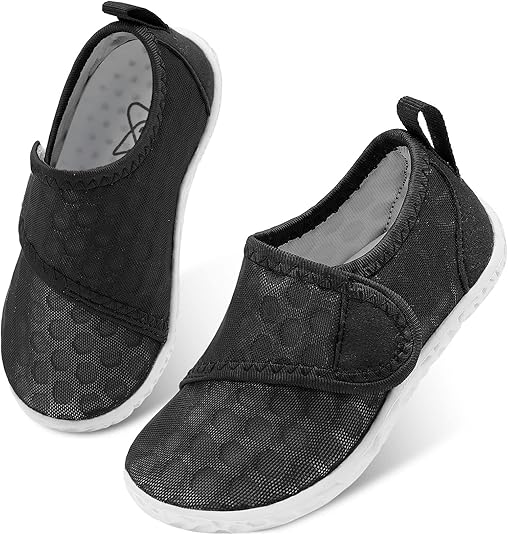 LeIsfIt Toddler Water Shoes Boys Girls Aqua Socks Kids Breathable Swim Shoes Non-Slip Barefoot Beach Shoes