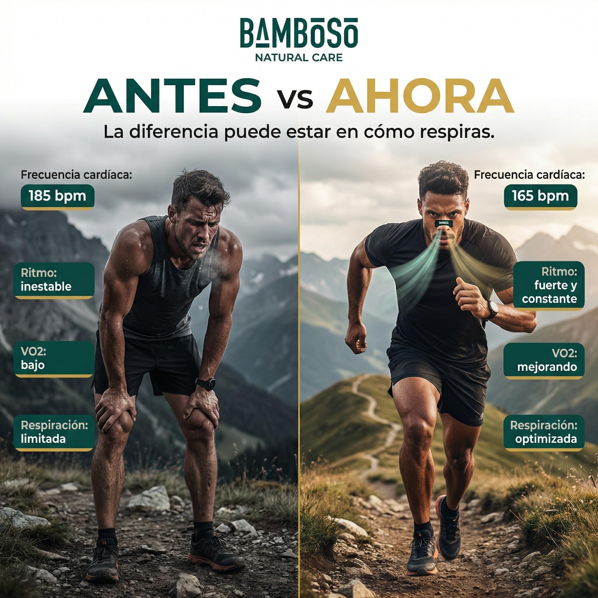 30 Tiras Nasales Deportivas Negras | Mejora la respiración al hacer deporte | Aumenta rendimiento físico | Hipoalergénicas y cómodas
