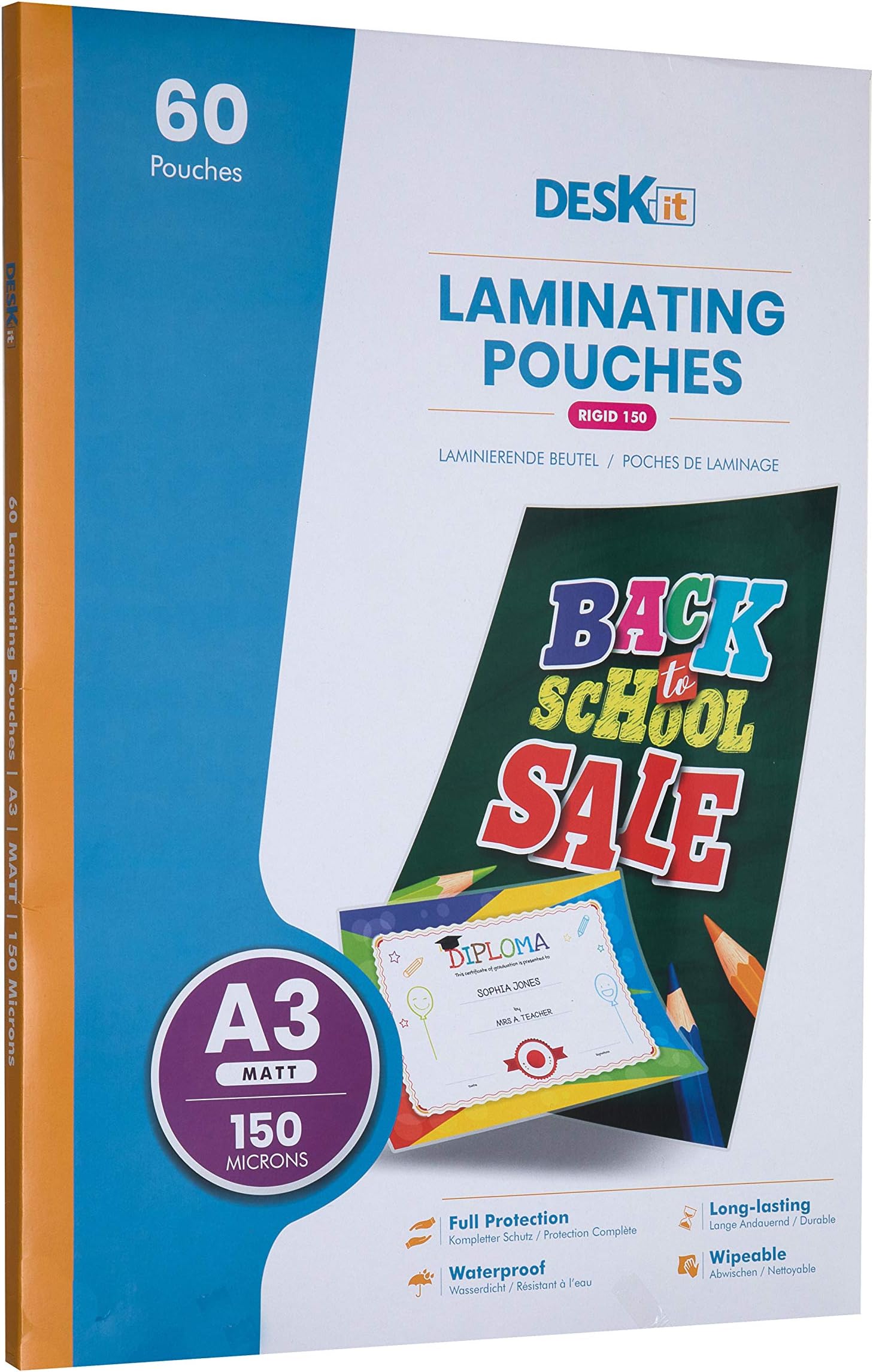 HEWLETT PACKARD Hot Laminating Pouches, Premium, DIN A3, 80 Mic - View #4