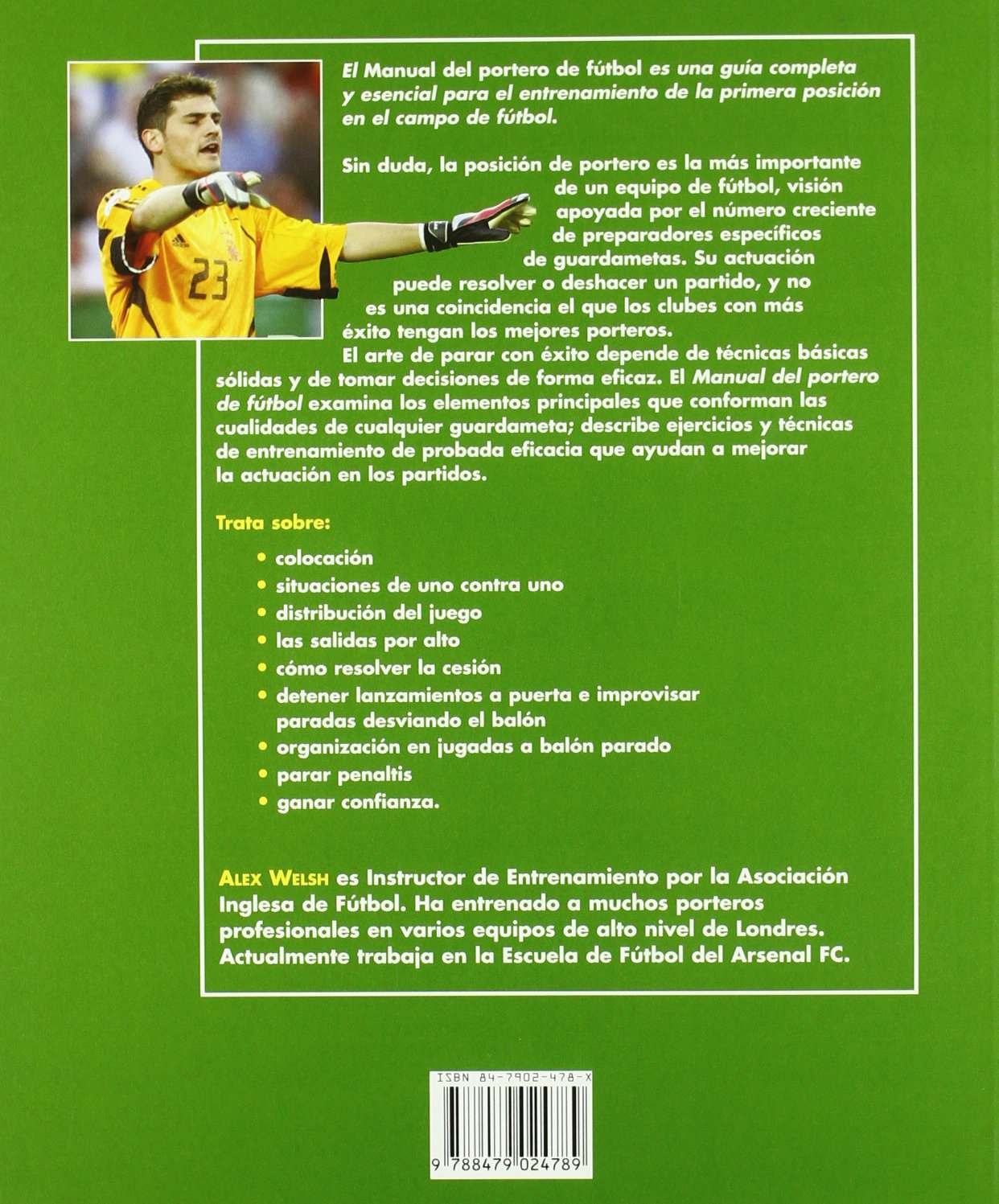 MANUAL DEL PORTERO DE FÚTBOL