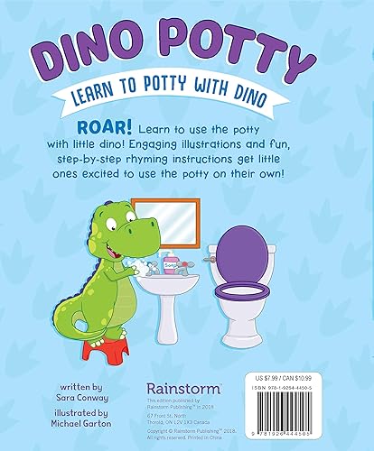 Miniatura 6 de Little2Big 81SLOW 000 - Asiento de inodoro con asiento de entrenamiento para ir al baño integrado e ilustraciones atractivas para ir al baño de