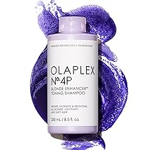 Olaplex No. 4P Blonde Enhancer Purple Toning Shampoo, Repairs, Hydrates, Brightens All Blonde, Lightened, Grey Hair