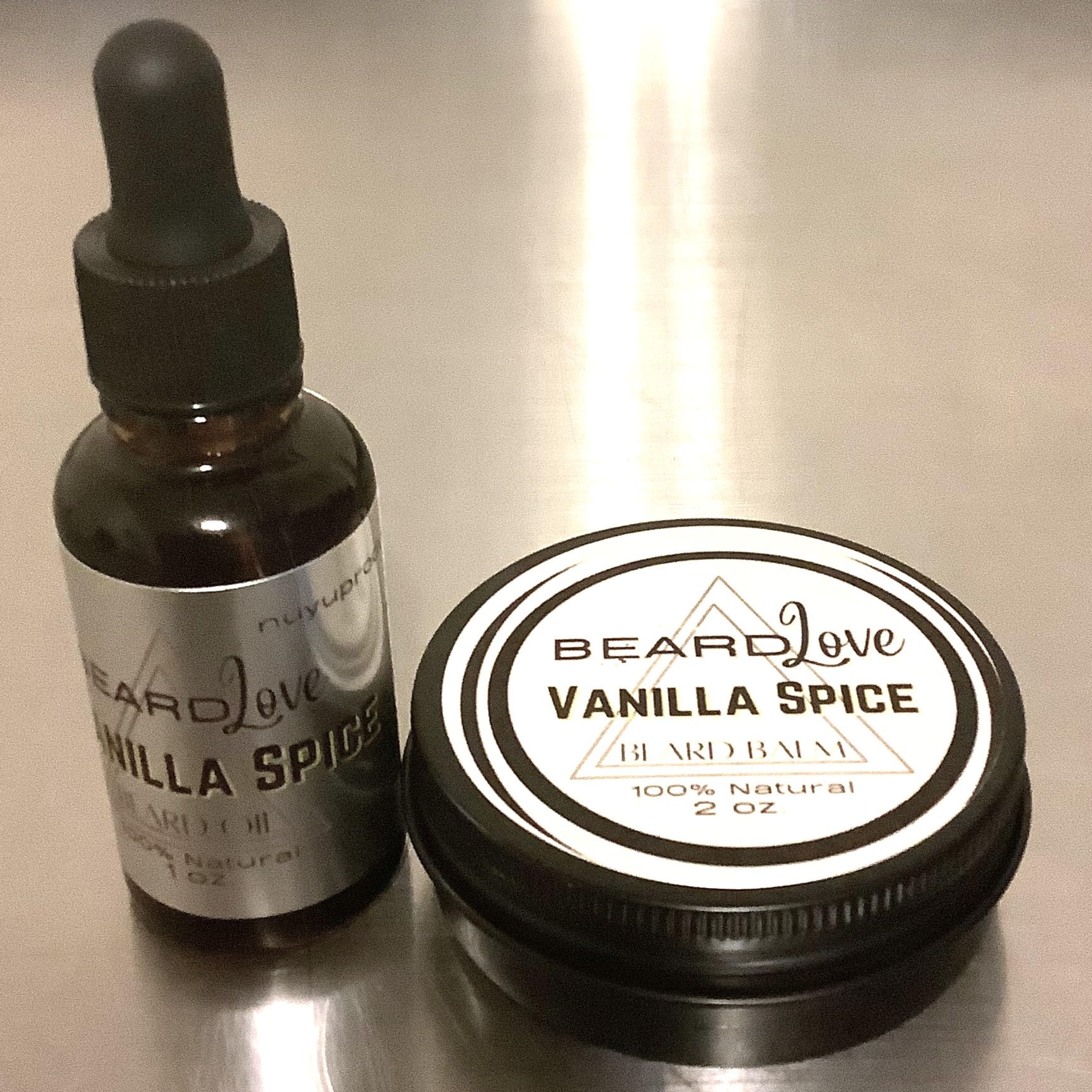 BEARD Love VANILLA SPICE Beard Oil & Beard Balm Set