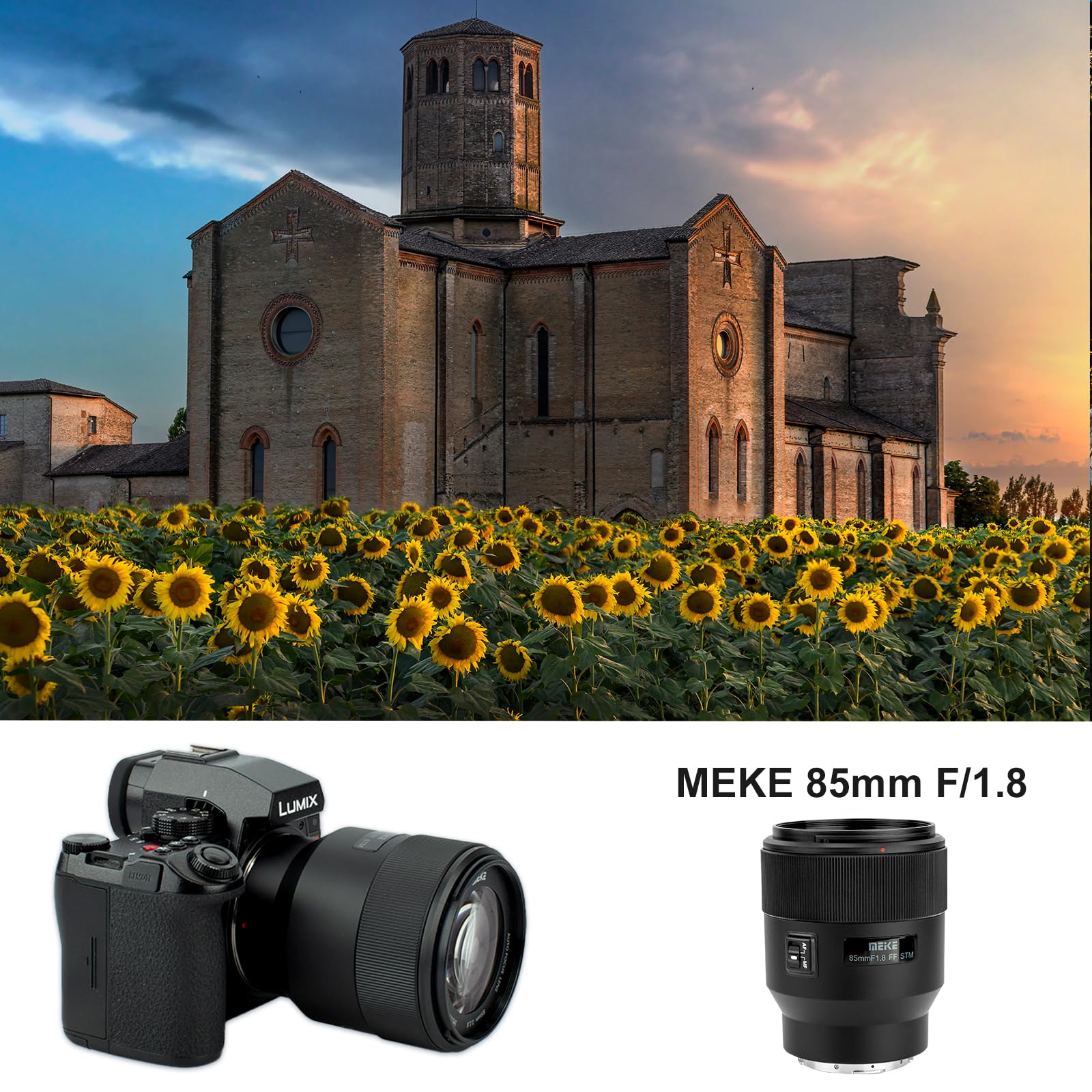 Amazon.com : Meike 85mm F1.8 Full Frame AF Telephoto Lens STM