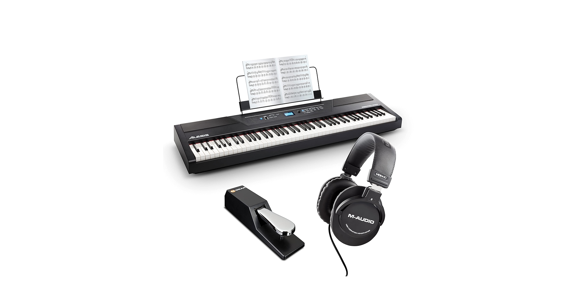 ALESIS RECITAL キーボード Amazon.com: Alesis Recital – 88 Key Digital Piano Keyboard