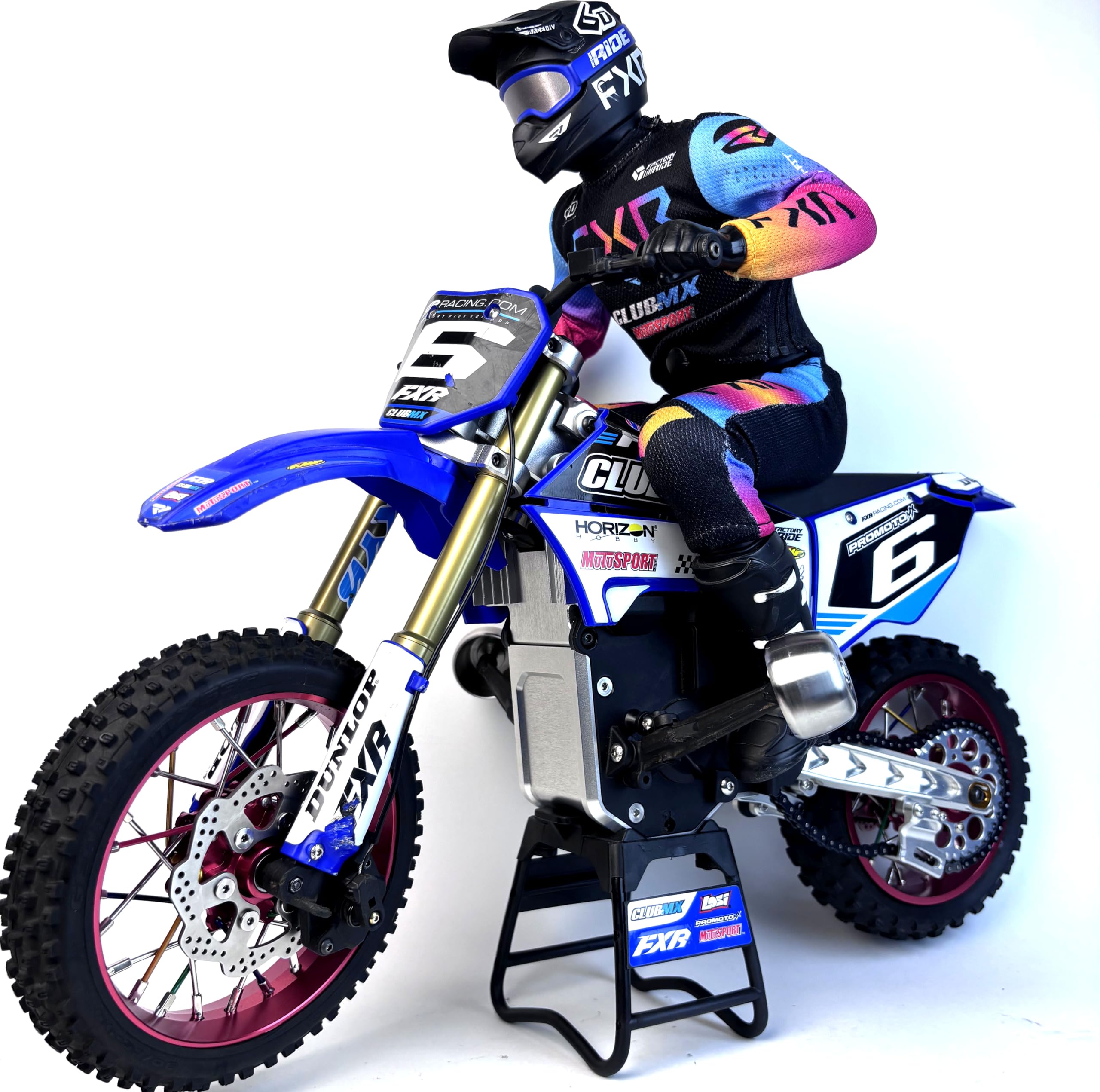 Losi Promoto MX 青 リポ2本付き プロラインタイヤ仕様 Amazon.com: KEBEILEE Upgrade Components for LOSI Promoto MX 1:4
