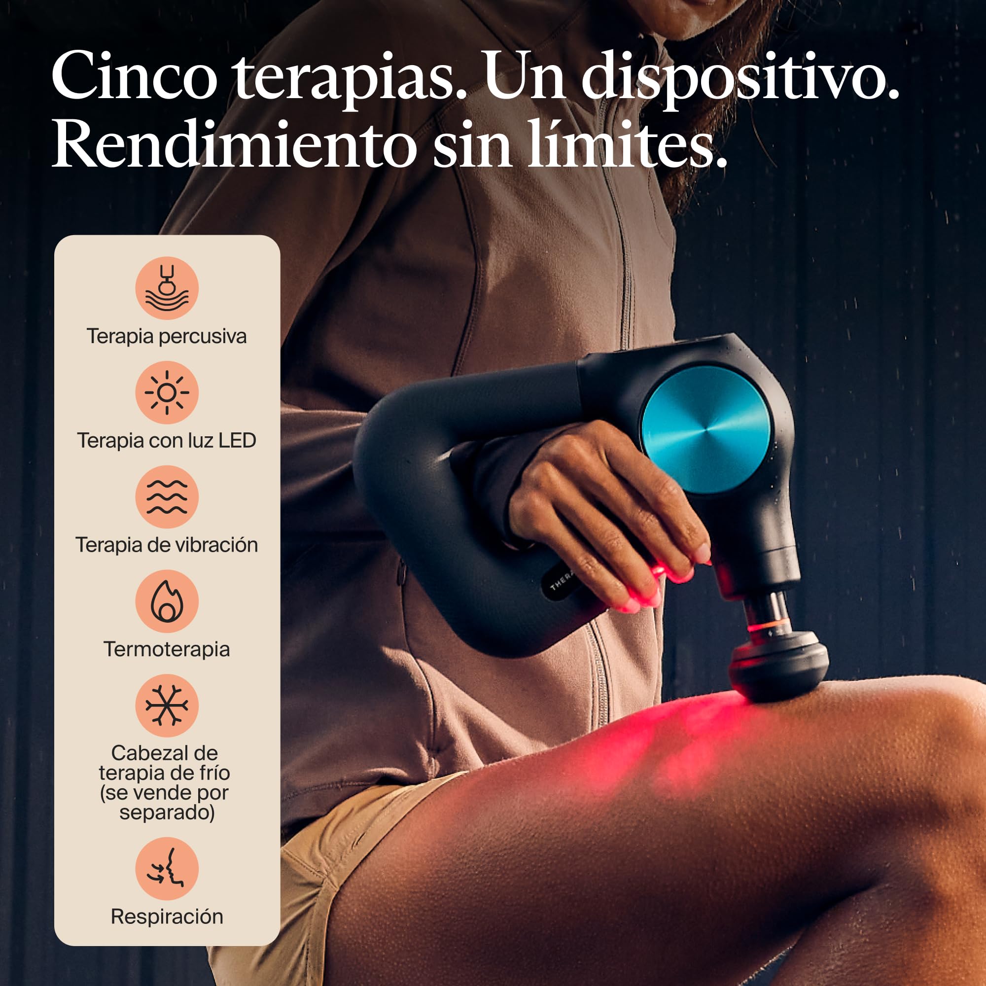 Theragun Pro,Pistola de masaje de mano,Pistola de masaje de percusión habilitada para Bluetooth para aliviar el dolor, (Pro plus: Negro)