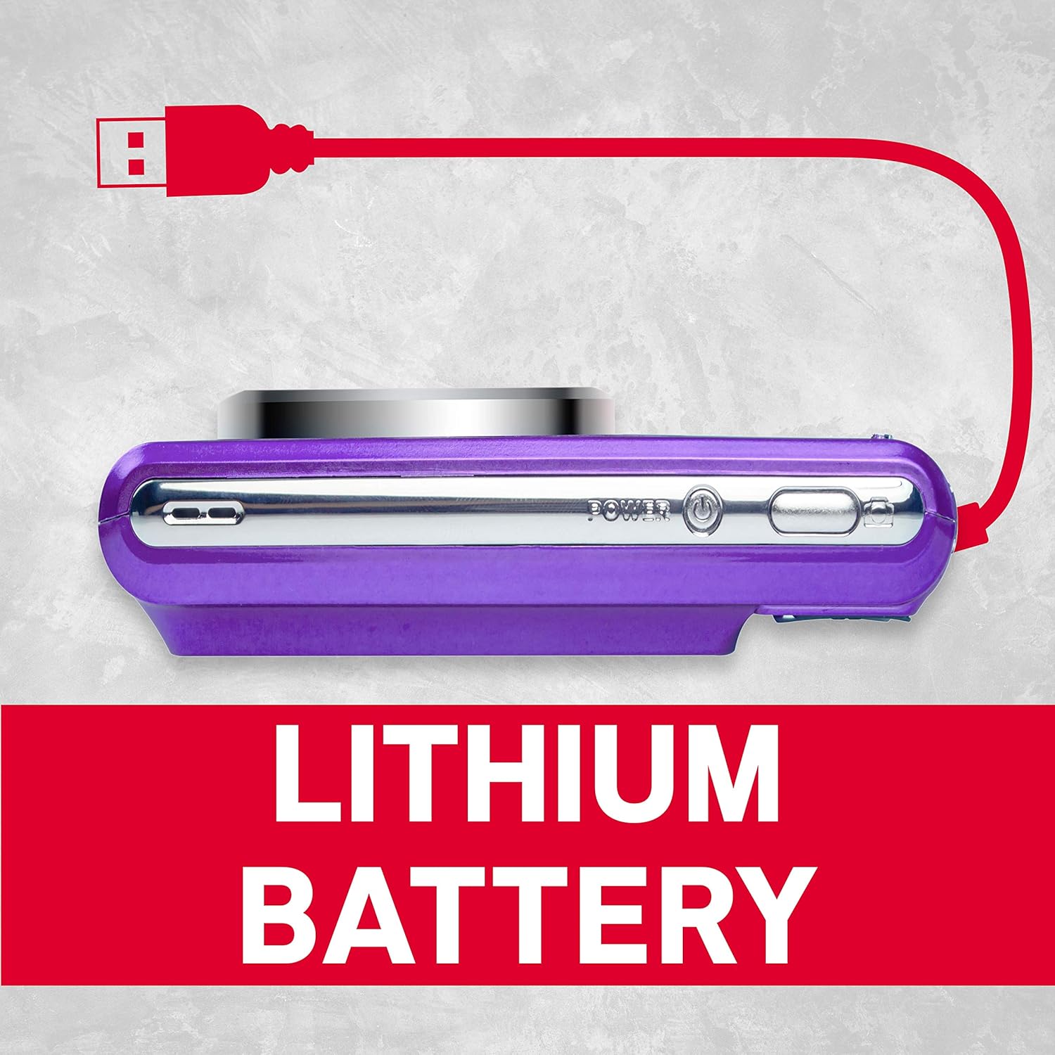 AGFA Photo Realishot DC5200 Camera Side View യുഎസ്ബി കേബിൾ ഉപയോഗിച്ച്