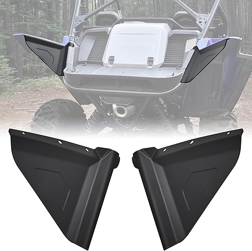 Guardabarros traseros extendidos para Yamaha YXZ 1000, UTV Triangle Extra Rear Mud Guard Flaps Splash Fender kit para Yamaha YXZ 1000RSESSSS SESS