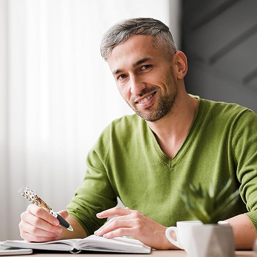 Miniatura 4 de Bolígrafo con texto en inglés "I Love My Dog", 1 bolígrafo, 3 caras, bolígrafos lindos para cumpleaños de perros, bolígrafos divertidos, regalos