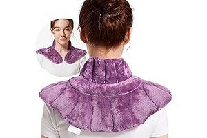 Microwavable Calming Neck Wrap for Stress and Tension Relief
