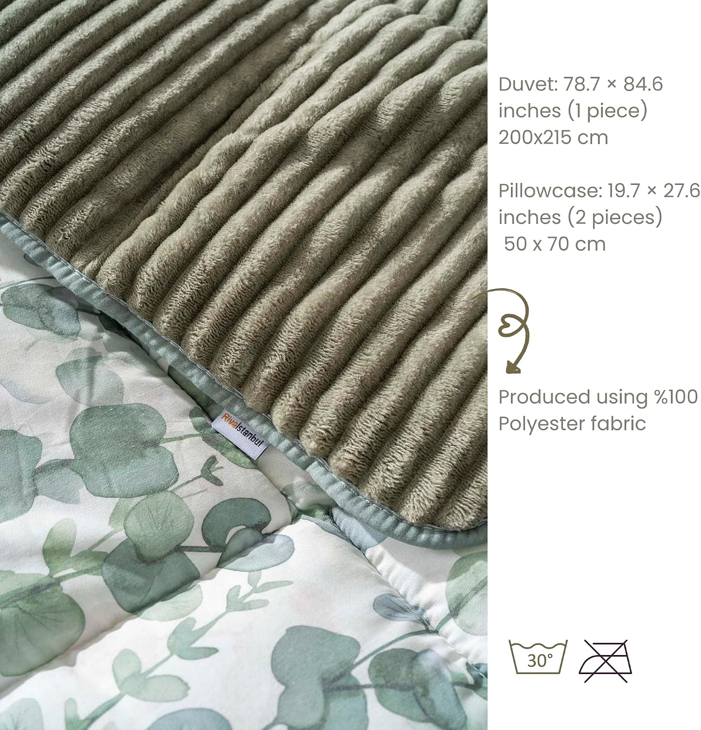 3-Piece Comforter Bedding Set | Floral Design Wellsoft Polyester Comforter with Cotton Duvet Back | Soft & Cozy Quilt Set for Bed | Daily Use Bedding Set