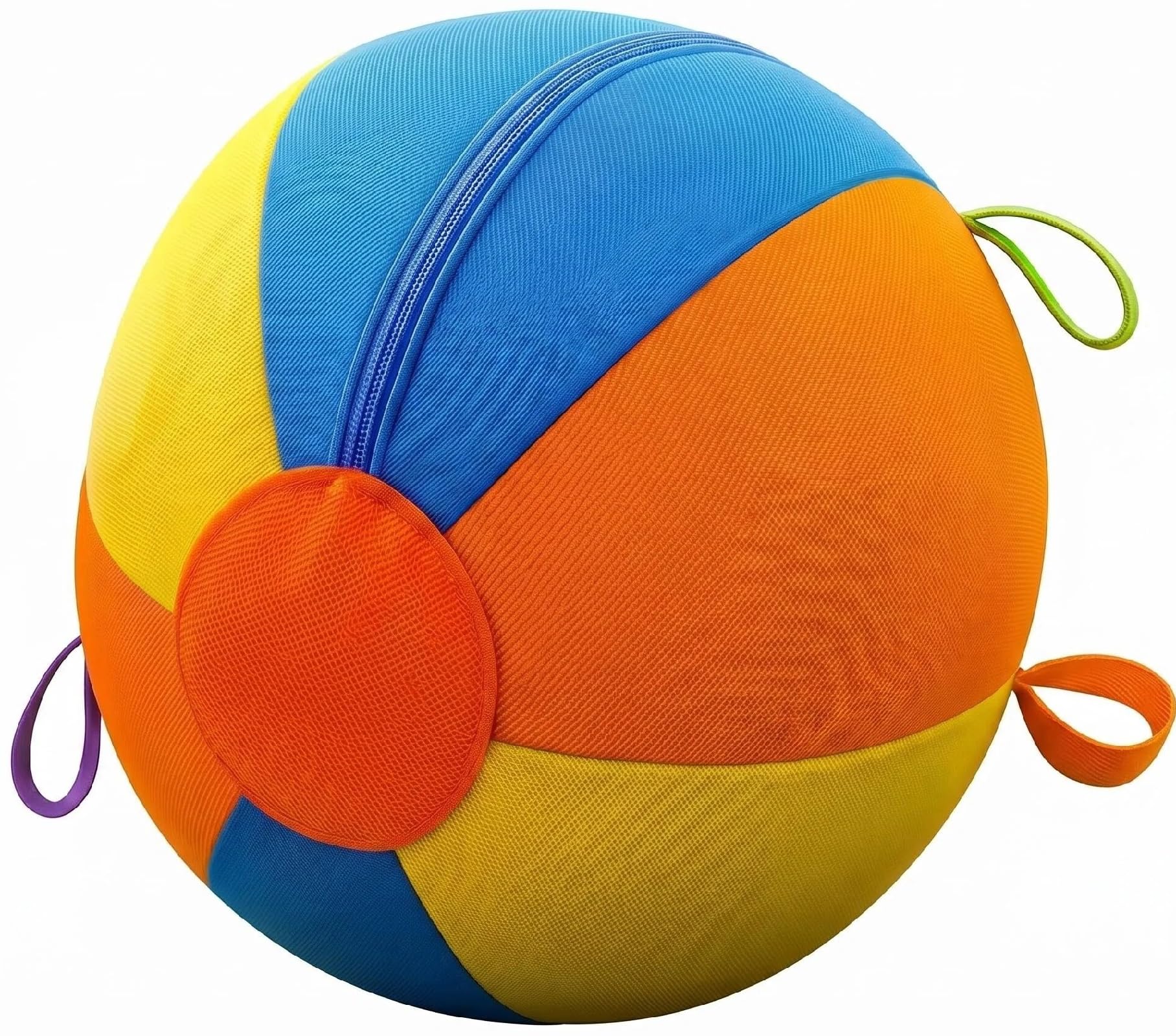 Großer Herding Ball für Hunde, 54,4 cm großer Hunde-Treibball für mittelgroße und riesige Rassen, aufblasbarer Collieball, großer Hunde-Hüttenball für Energiefreigabe und Langeweile