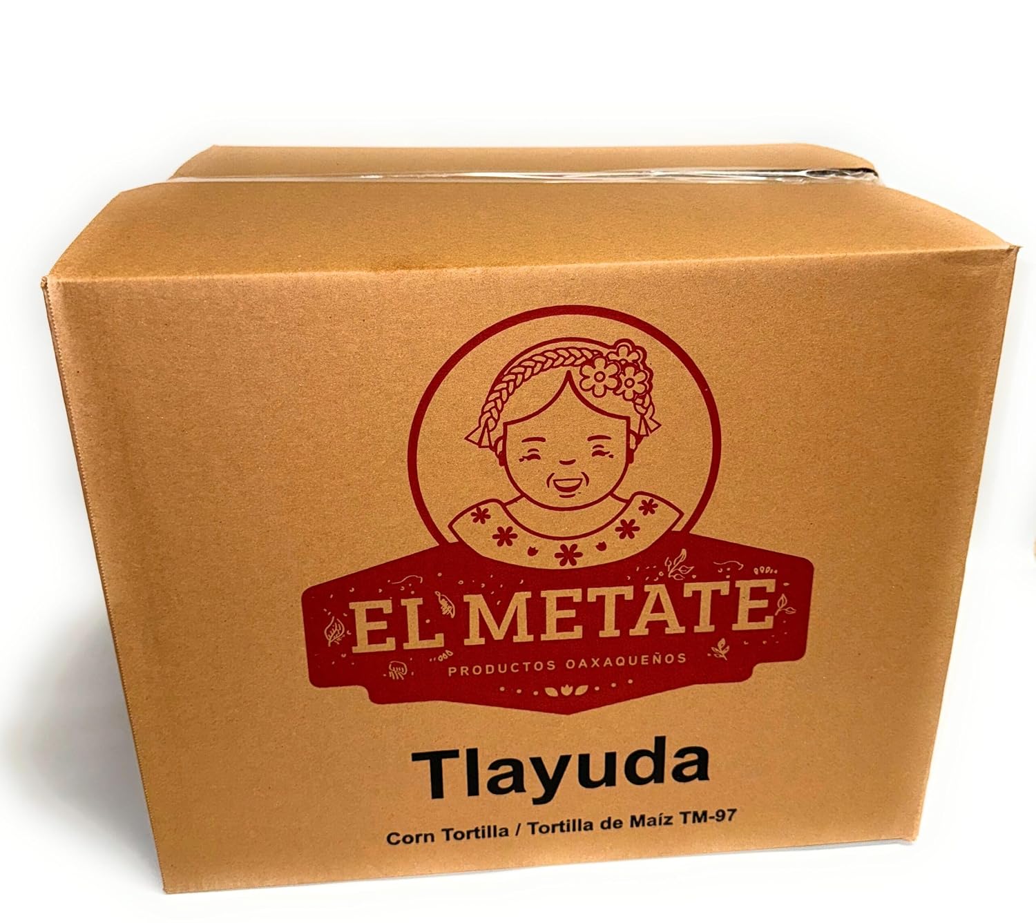 El Metate Authentic Tlayuda de Oaxaca Tortillas - 46 Oz (2.9lb)(1.3kg) Pack of 12 Handmade Mexican Corn Tortillas - Case of 4