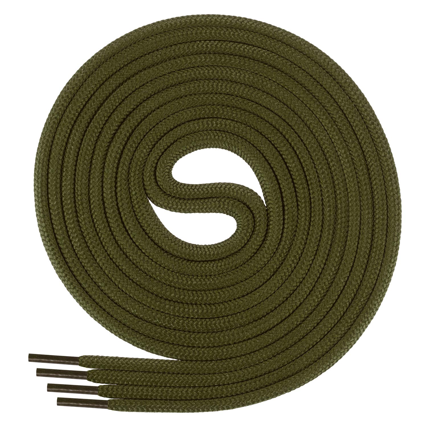 Di Ficchiano runde Schnürsenkel für Business, Sport- und Lederschuhe - reißfester Allroundsenkel - ø 3mm - Längen 60 cm - 130 cm - 25 Farben aus Polyester - Made in Europa