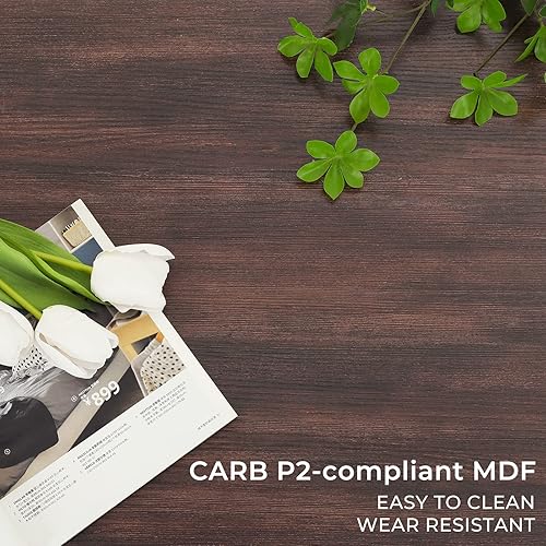 Miniatura 7 de AOGLLATI Lift Top Coffee Table with Storage and Hidden Compartment Farmhouse Square Coffee Table with Charging Station Wood Lift Tabletop Central