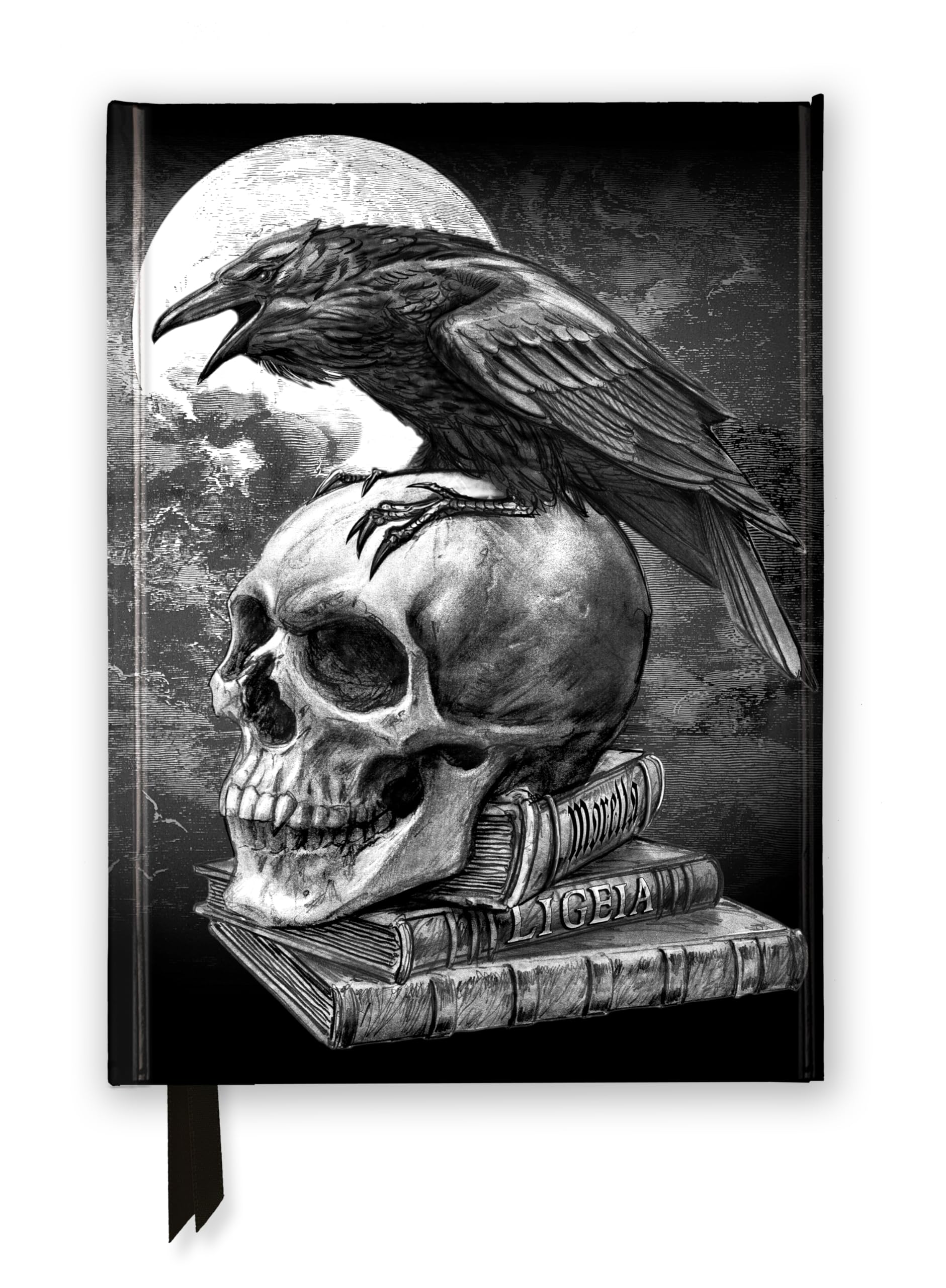 Alchemy: Poe’s Raven (Foiled Journal) (Flame Tree Notebooks)