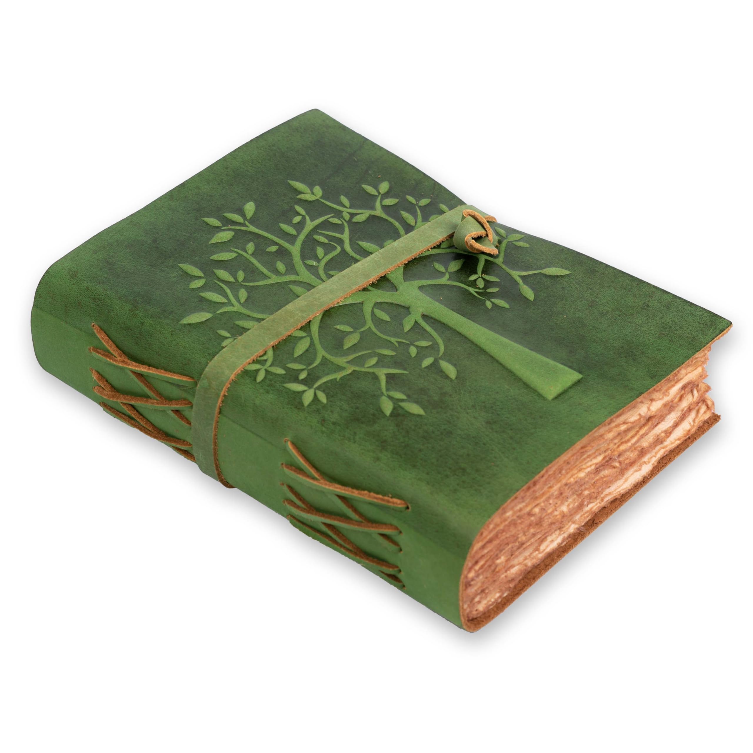 Amazon | LEATHER VILLAGE Tree of Life ジャーナル ノート