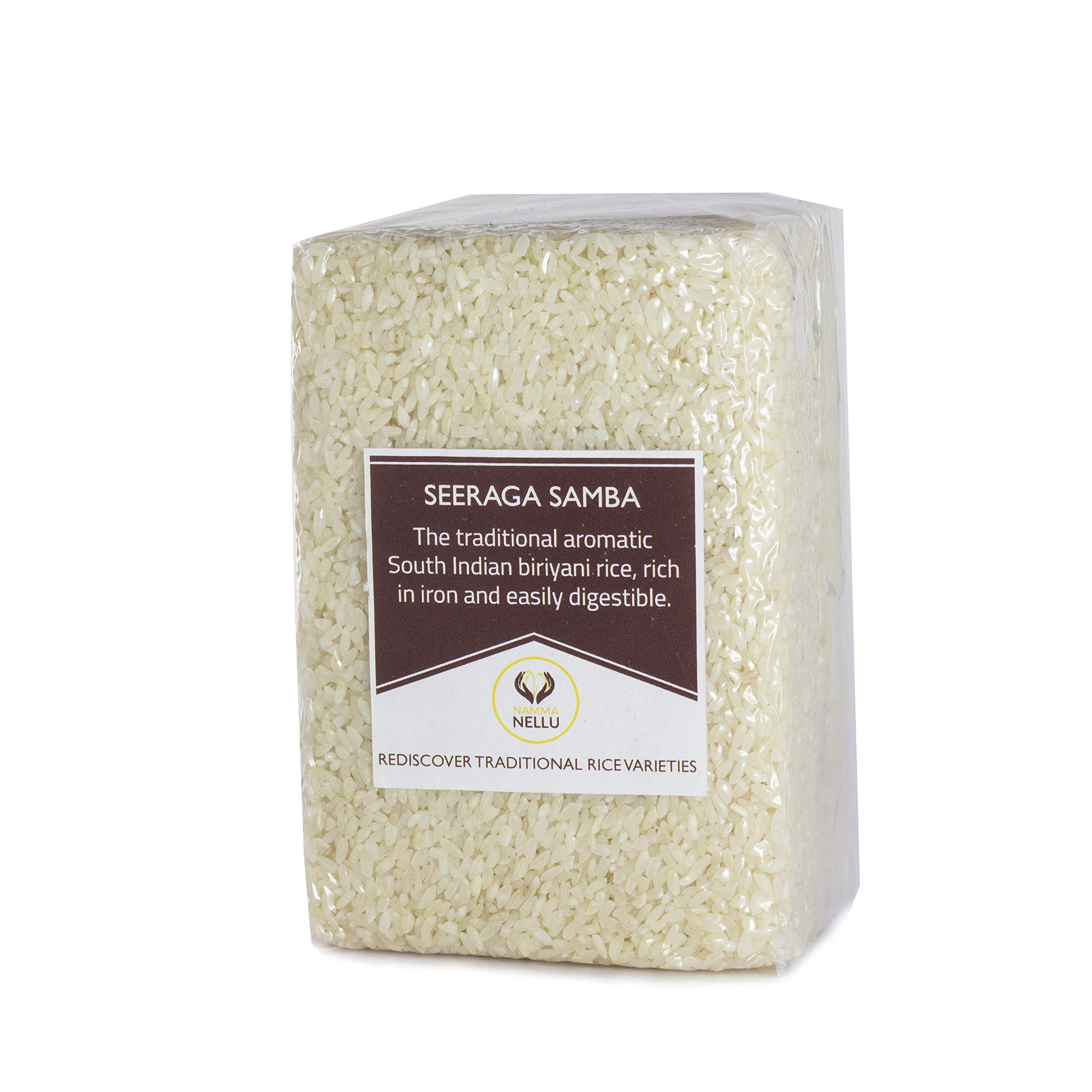 Namma Nellu Traditional White Rice - Seeraga Samba (Raw Rice) / Jeeraga Samba / சீரக சம்பா (பச்சரிசி) - 1 kg (B07P94VQNF) Amazon Price History, Amazon Price Tracker