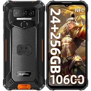 Oukitel Wp 23 pro 16GB RAM 128GB オレンジ Oukitel WP23Pro 4G Rugged Phone 6.52-inch 10600mAh Big