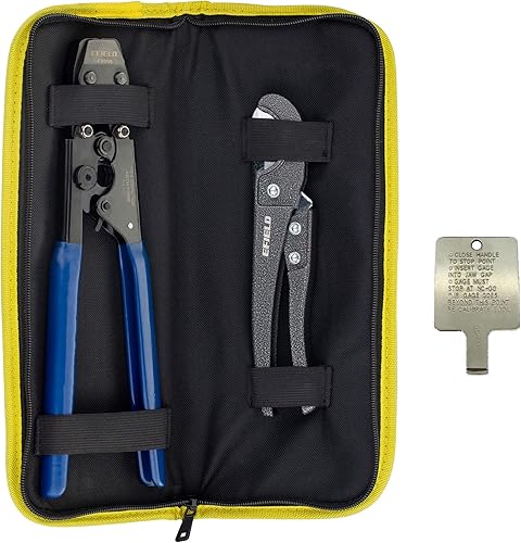 Miniatura 8 de EFIELD Pex-b Tubo  tubo certificado NSF azul y rojo 12 pulgada 2 x 100 pies (200 pies) de longitud, 100 abrazaderas de cincha de 12 pulgada,