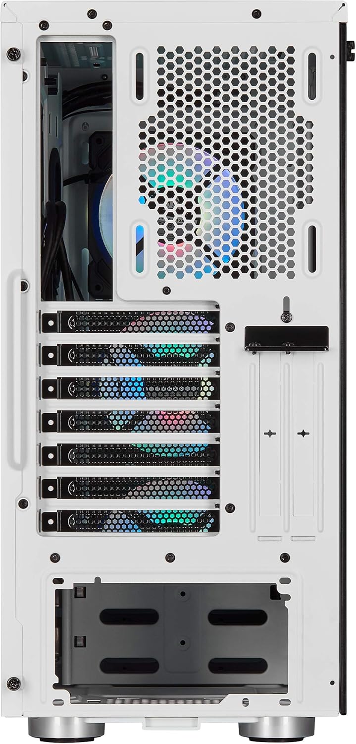 🔥 Hot Deals Corsair iCUE 465X RGB Mid-Tower ATX Smart Case, White (CC-9011189-WW)