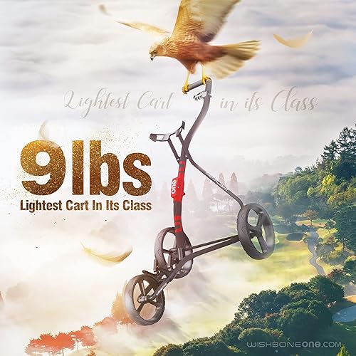 Miniatura 9 de WishboneGolf Carrito de golf Carrito de golf  Materiales de grado aeronáutico Wishbone One