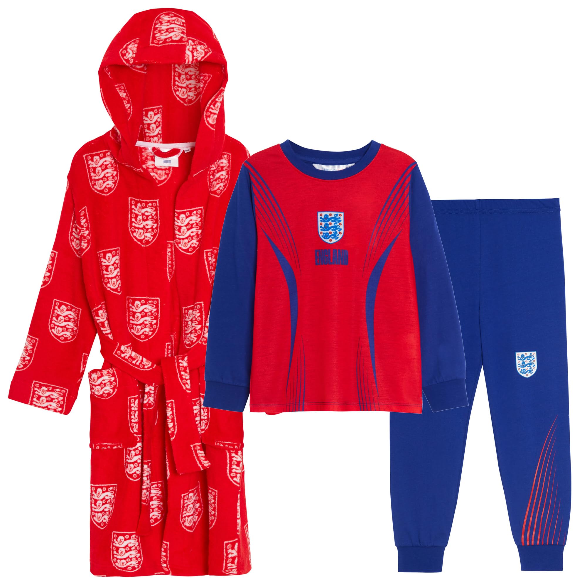 Kids England FC 3 Piece Nightwear Set 5-6 Years