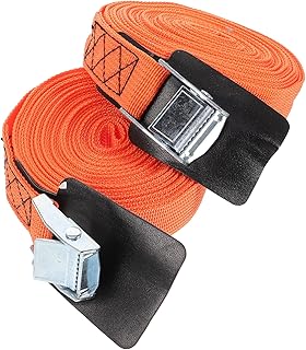 BIUDECO, 2 Rolls Ratchet Tie Down Straps Luggage Lashing Straps Portable Cargo Buckle Straps Cargo Tie Straps Pull Straps Tie Down Straps Pull Straps Tie Down Straps