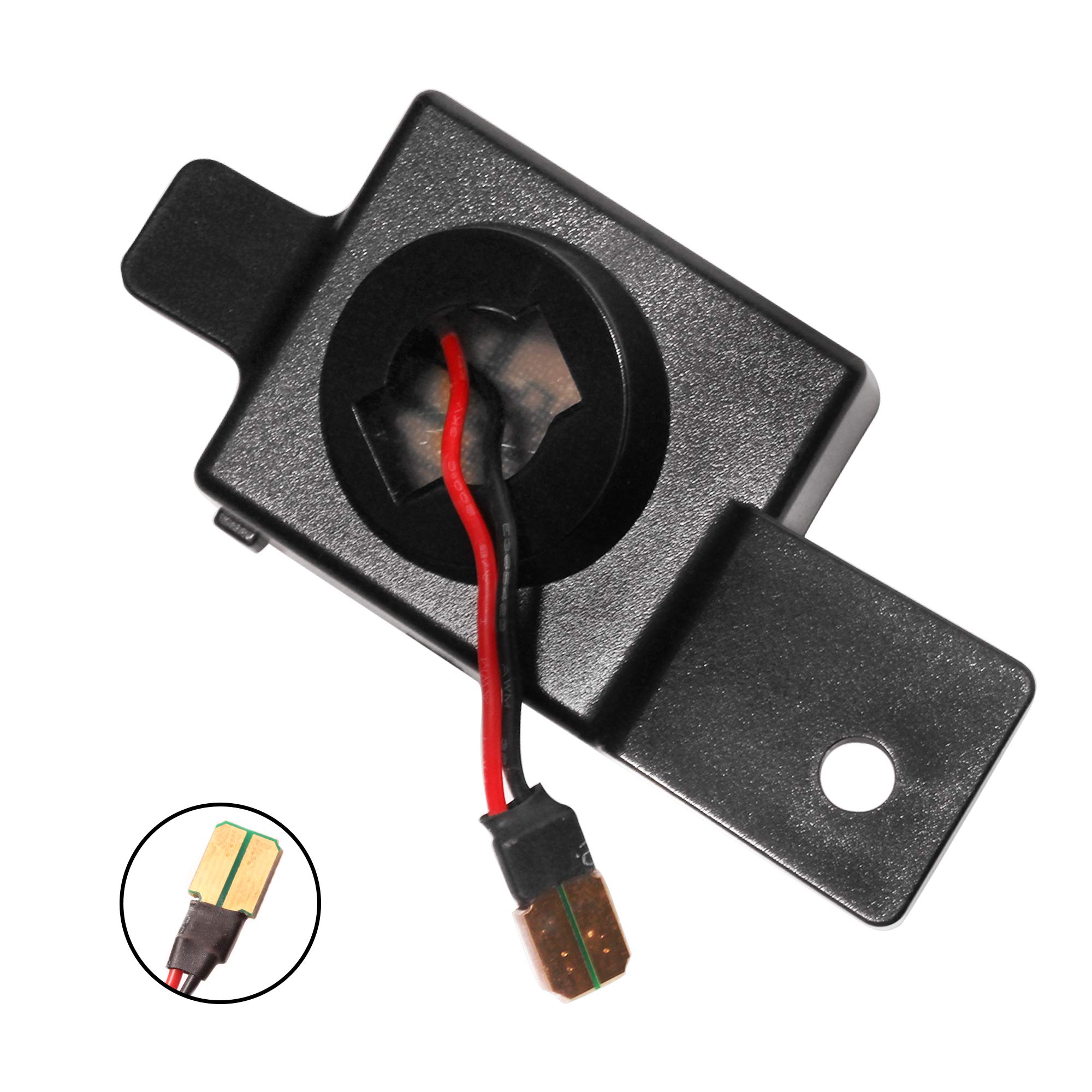 Generic Leesoot 2 Pcs Error Free Xenon White LED License Plate Light Compatible with 2014-2020 Chevy Silverado 1500 2500HD 3500HD Colorado GMC Sierra 1500 2500HD 3500HD Canyon 23251664, 23251665