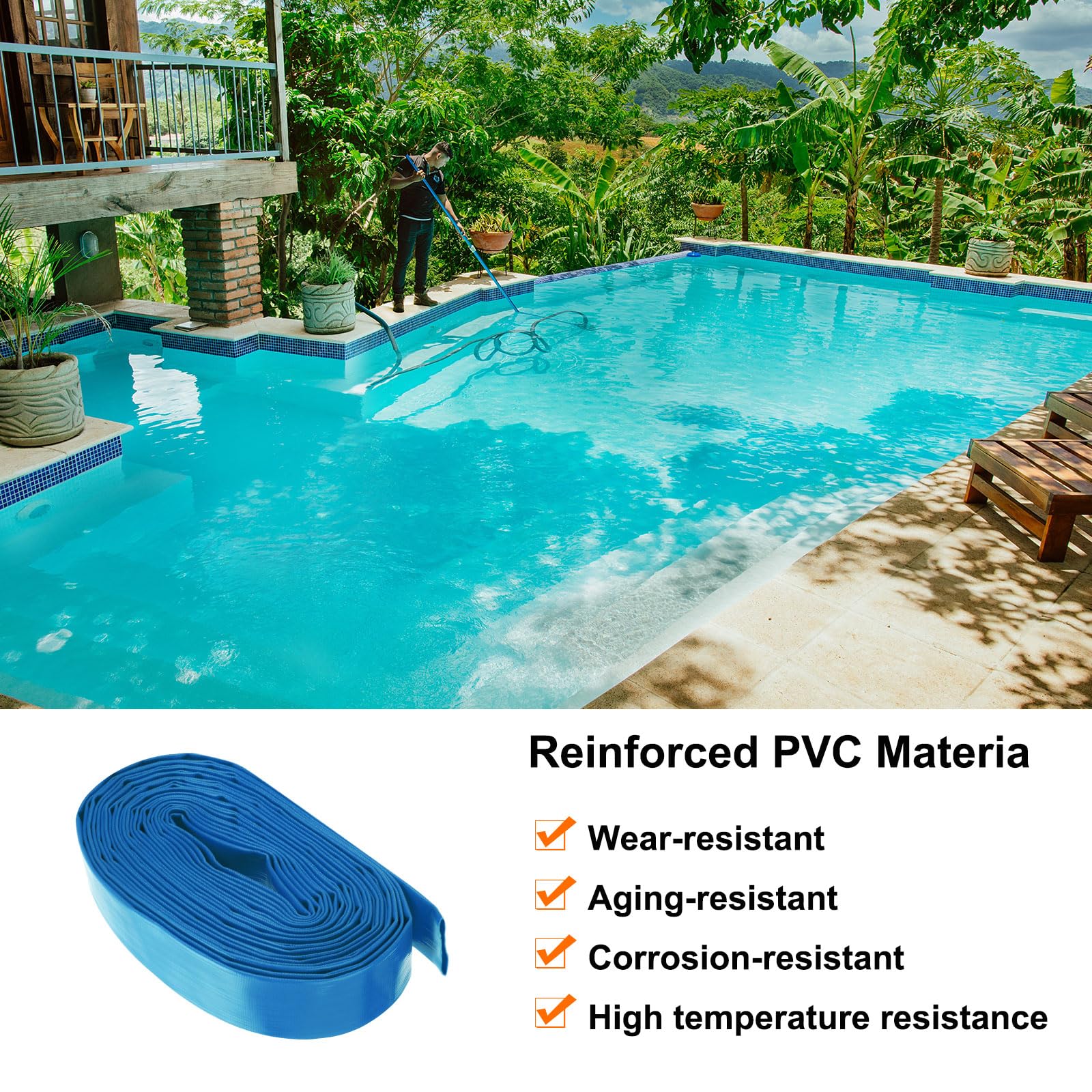 Rebower Pool Backwash Hose - Image 3