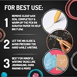 Paper Mate® 300RT Effortless Glide Ballpoint Pens, Medium Point, 1.0 mm, Transparent Barrels, Black Ink, 8 Count – view 8