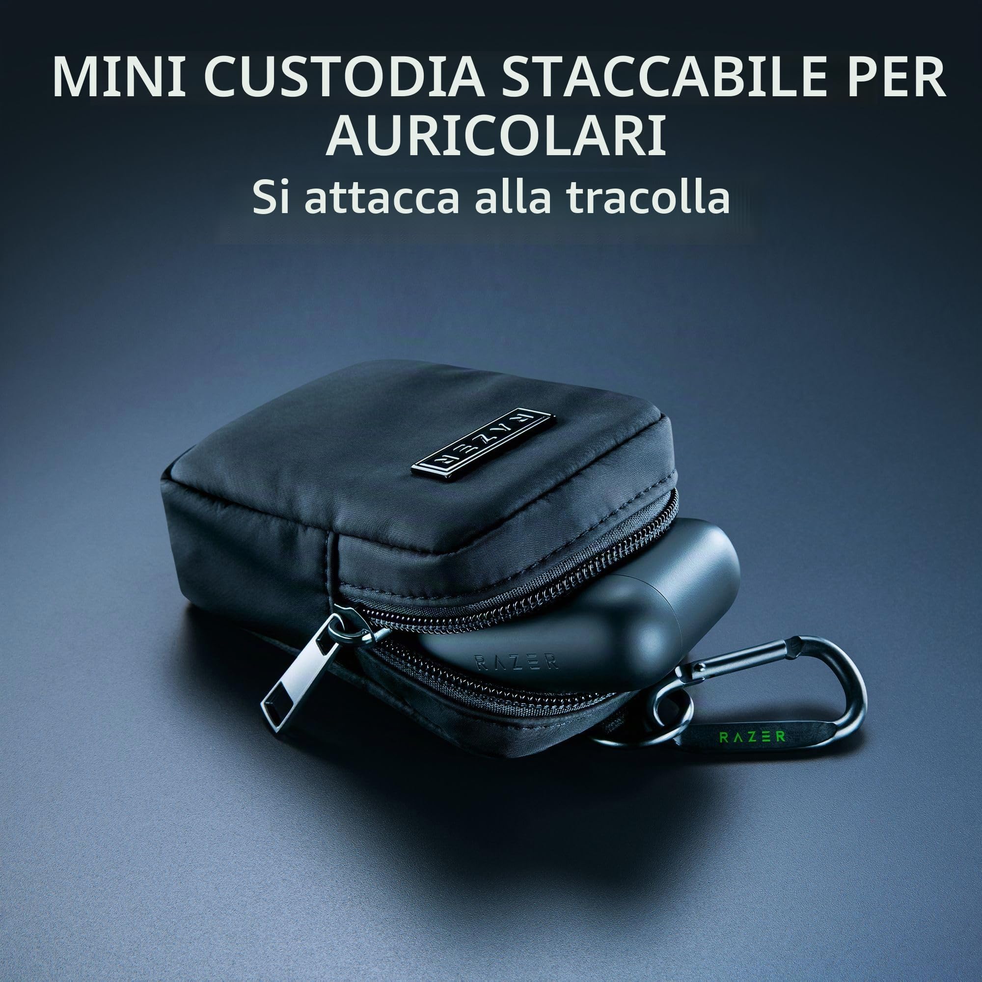 Razer Rogue V3 - Zaino da viaggio compatto (scomparto per laptop fino a 14", resistente all'abrasione), colore: Nero