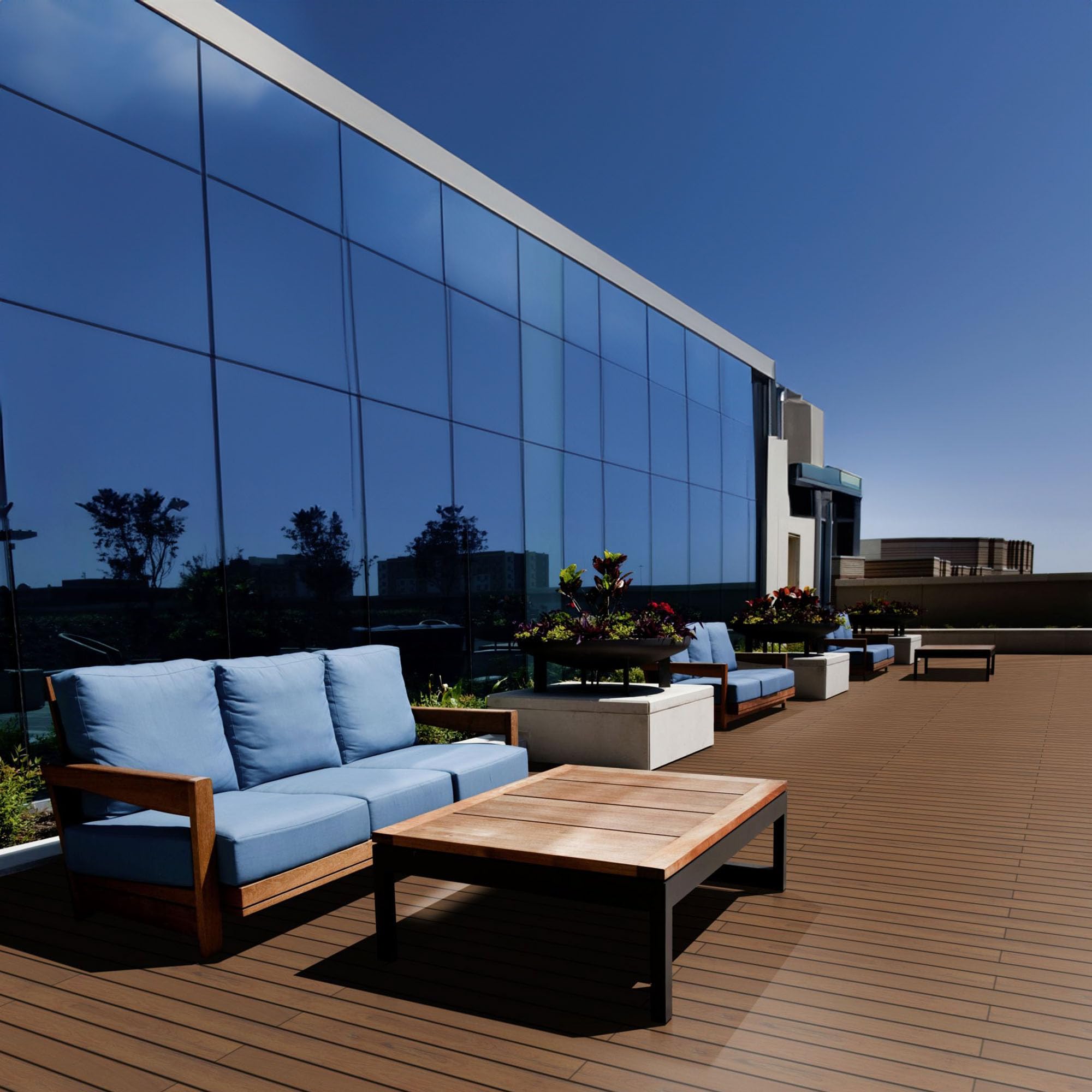 Terrassendiele Ipe Prime - KD - 21 x 145 x 2130 mm - glatt/glatt