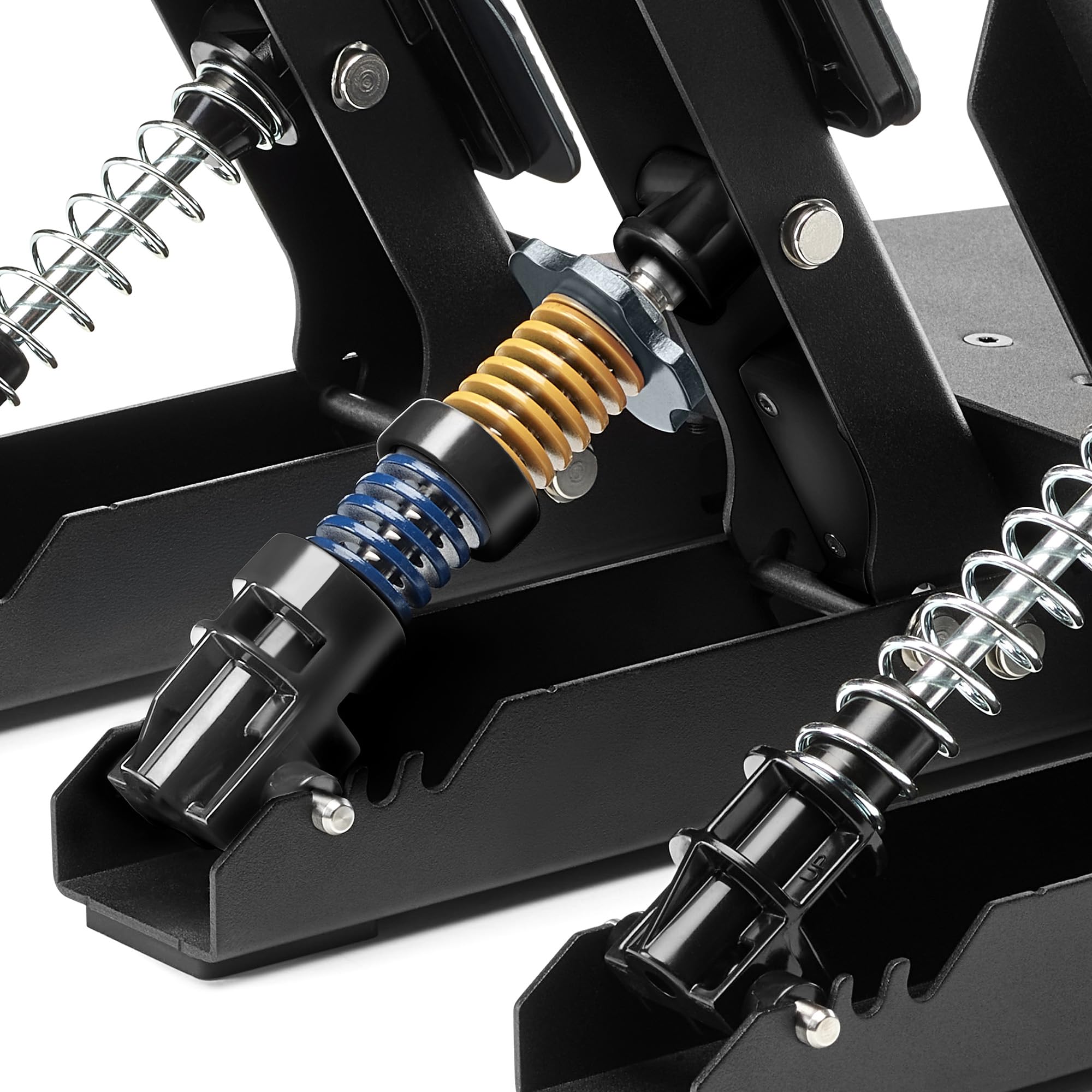 Thrustmaster Raceline Pedals III LC Load Cell-Pedal - PS5, XBOX & PC | Hochpräziser 100-kg-Bremssensor für Prof-Simracing, 24-Bit-Auflösung, H.E.A.R.T-Gas- und Kupplungspedale, 100 % Metall