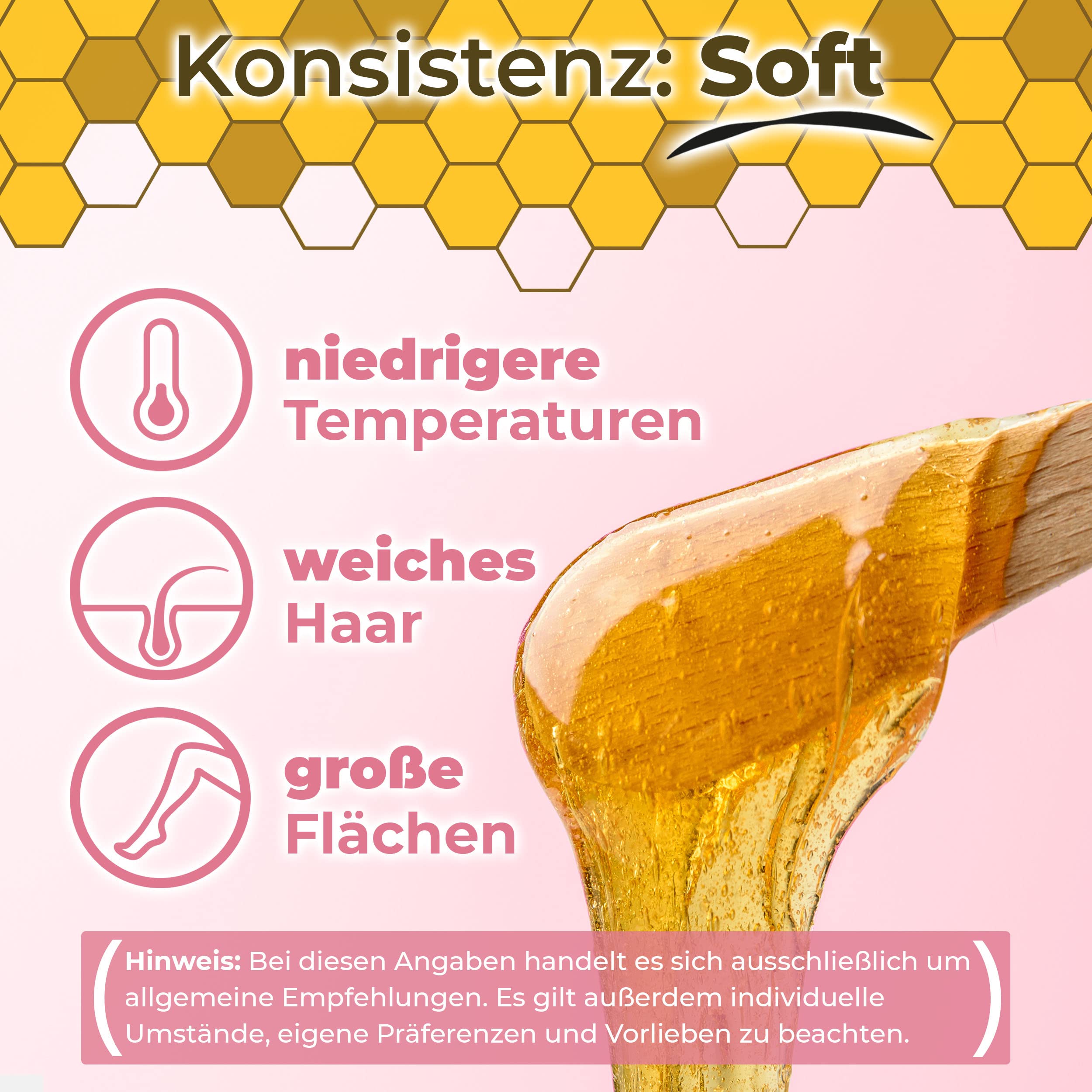 Sugaring Pasta Mrs. Sugar 1 spatola per zucchero, pasta di zucchero, depilazione morbida, 550 g (soft)