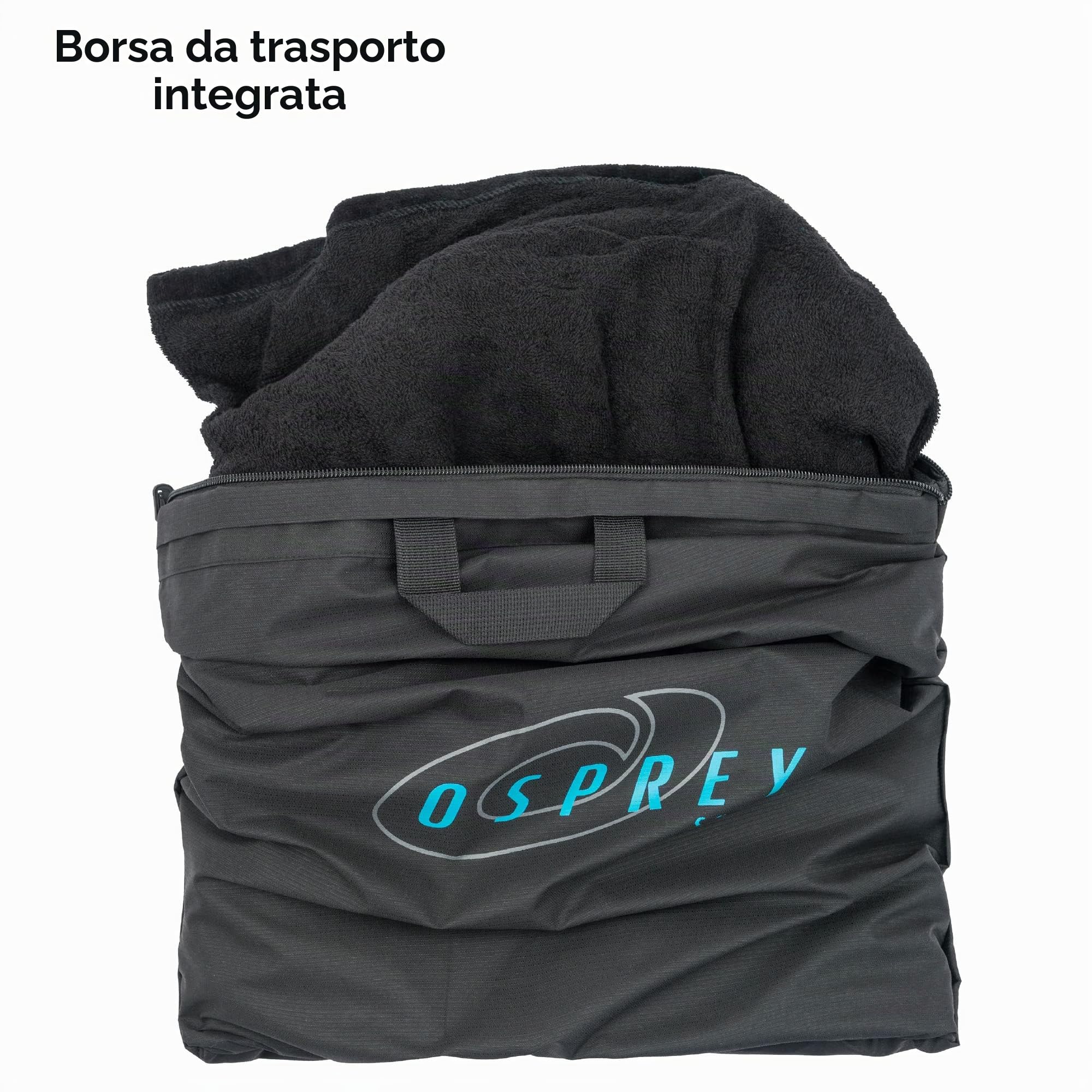 Osprey Poncho asciugamano unisex con cappuccio, poncho da surf, accappatoio da spiaggia per uomo e donna, con design a scomparsa, diversi colori