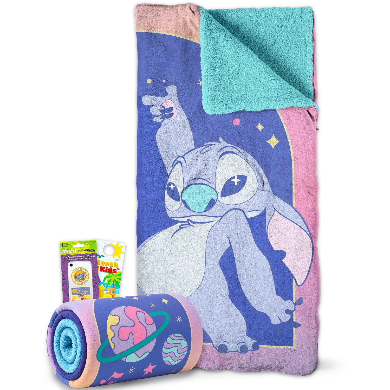 Amazon.co.jp: Lilo and Stitch 寝袋セット - 60.8x56.88cm スティッチ