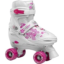 Roces Girls Quaddy 3.0 Girl Adjustable Childrens Roller Skates
